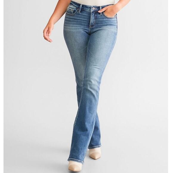 Buckle Black Womens Fit No. 53 Tailored Boot Cut Denim Stretch Jean |Color Nampa - Picture 12 of 16